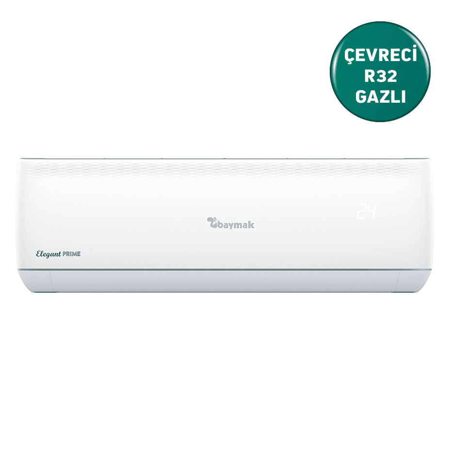 elegant-prime-duvar-tipi-split-klima Baymak Elegant Prime 9.000 Btu A++ İnverter Klima